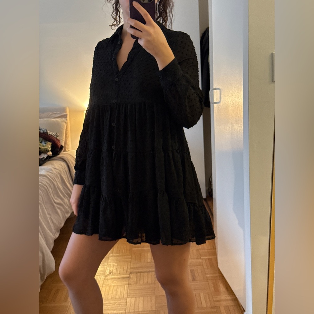 Zara Black Mini Dress